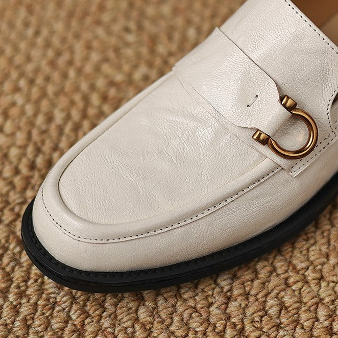Celia Horsebit Leather Loafers