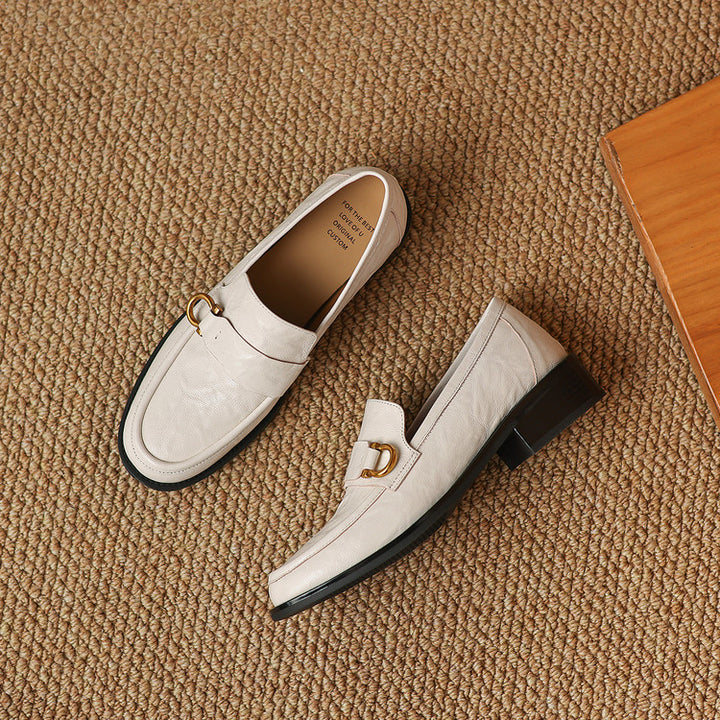 Celia Horsebit Leather Loafers