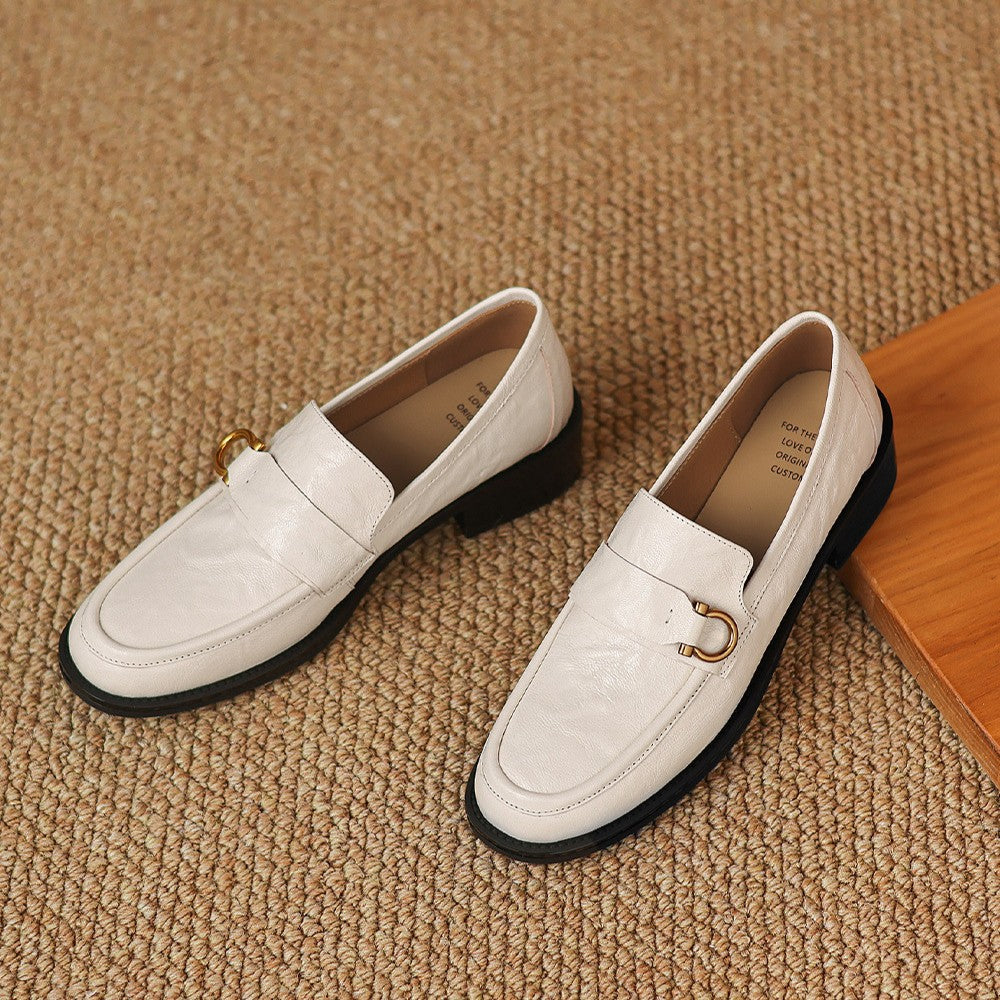 Celia Horsebit Leather Loafers