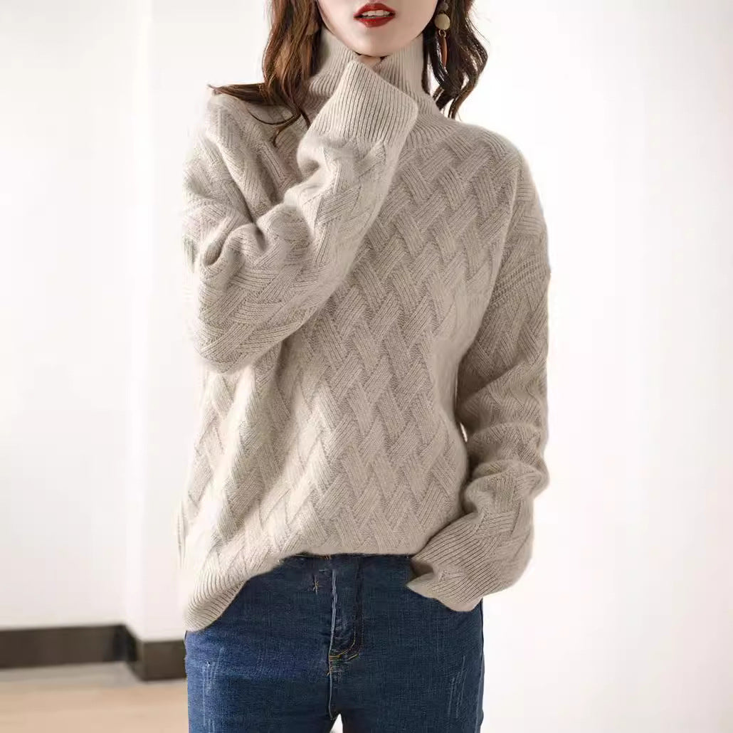 Arlienne Wool Turtleneck