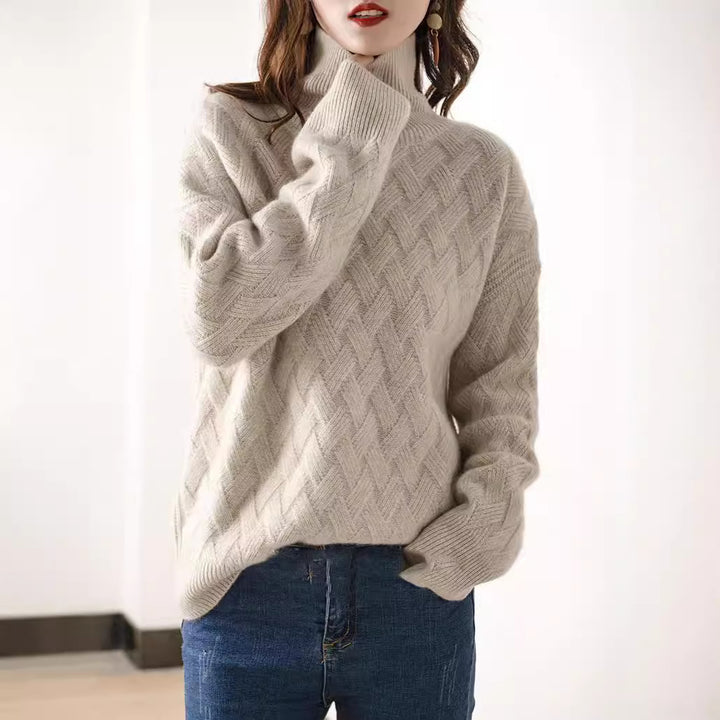 Arlienne Wool Turtleneck
