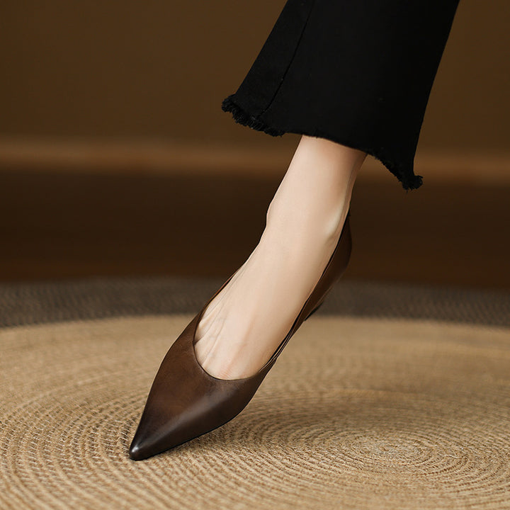 Lunera Leather Pumps