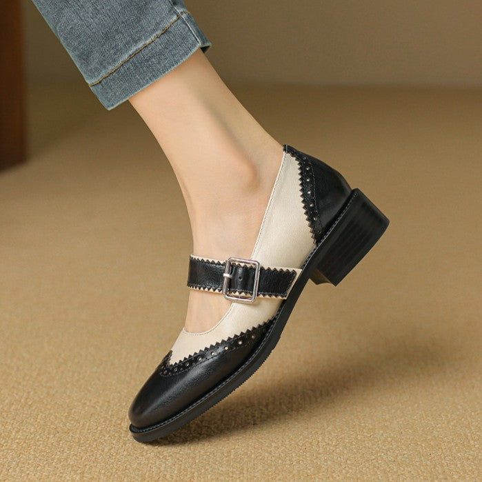 Morren Leather Mary Janes