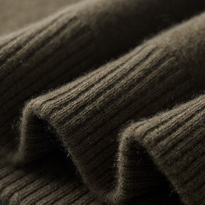 Alvoro Wool Polo Cardigan