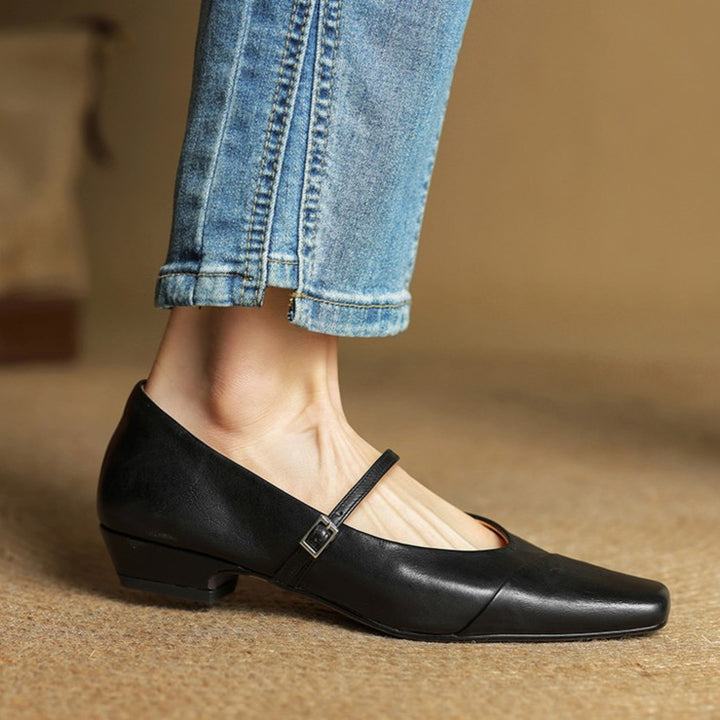 Aurette Leather Pumps