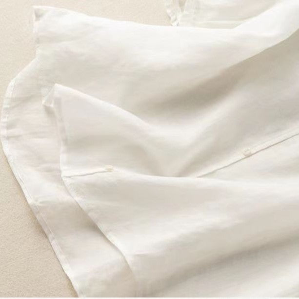 Clevra Cotton-Linen Blouse