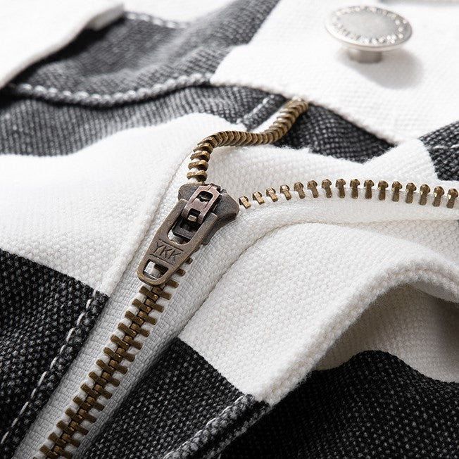 Barlow Heavy Canvas Stripe Pants