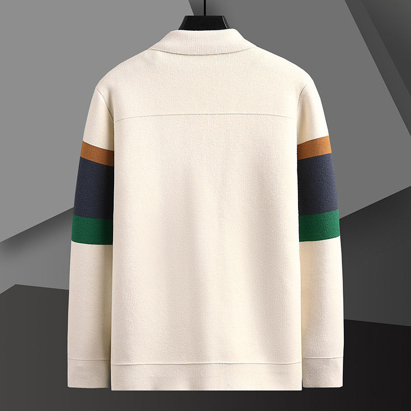 Ceynar Stripe Knit Cardigan