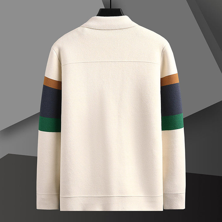 Ceynar Stripe Knit Cardigan