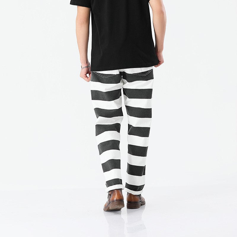 Barlow Heavy Canvas Stripe Pants