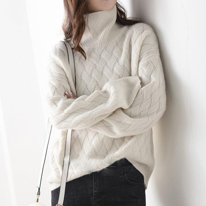 Arlienne Wool Turtleneck