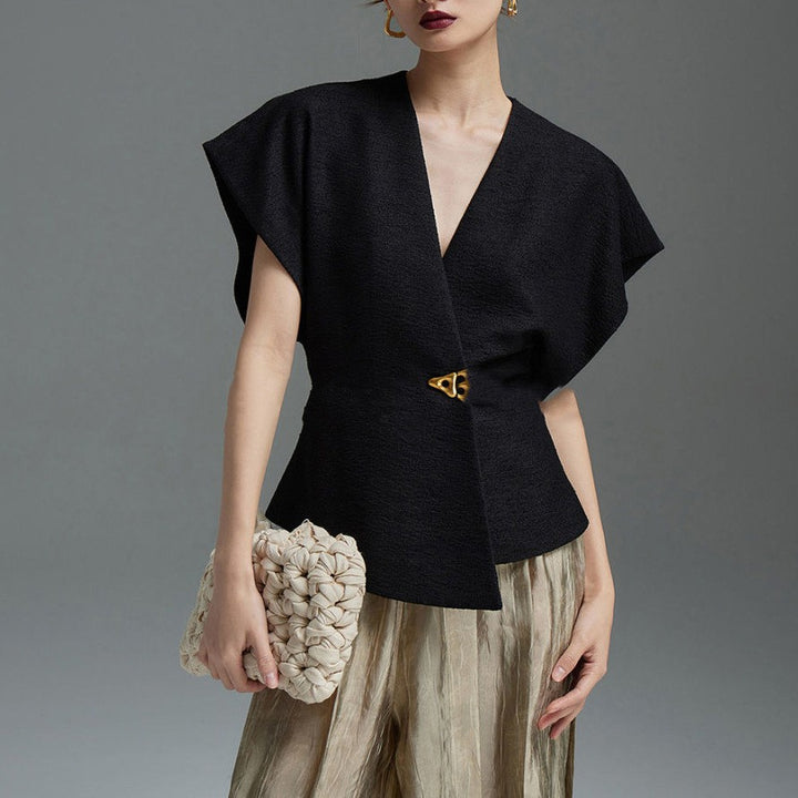 Soren Asym Blazer Vest