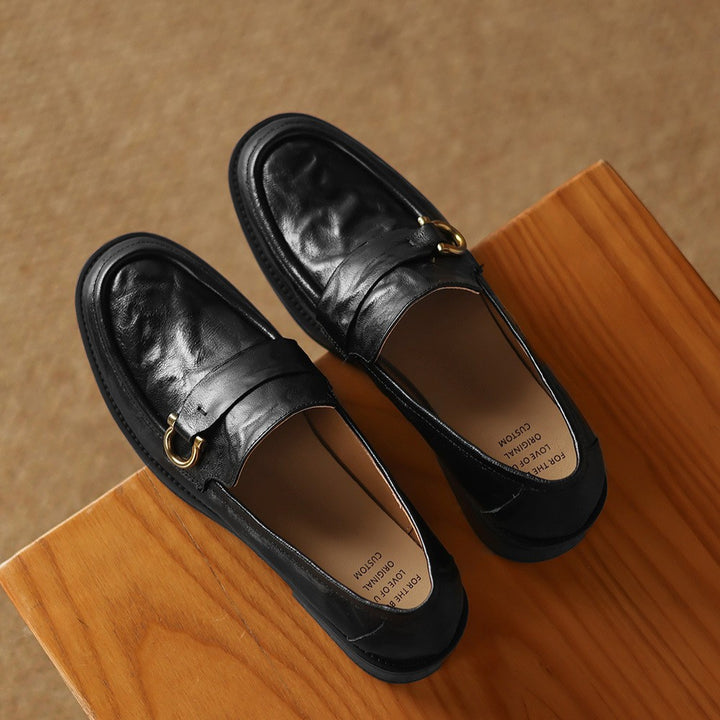 Celia Horsebit Leather Loafers