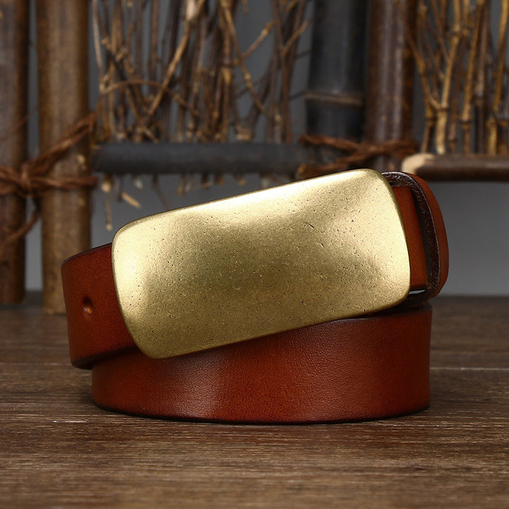 Corven Brass Leather Belt
