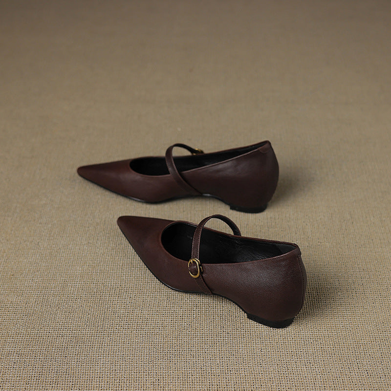 Veloria Lambskin Leather Pumps