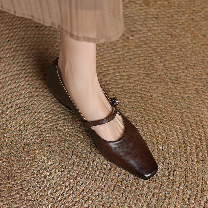 Cédrine Leather Pumps