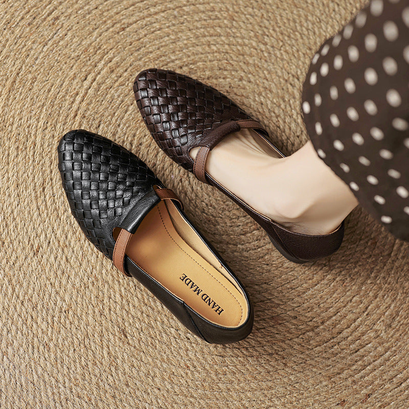 Ardelle Woven Leather Loafer