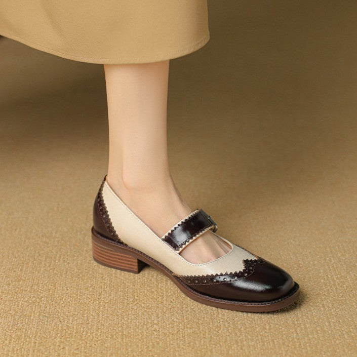 Morren Leather Mary Janes