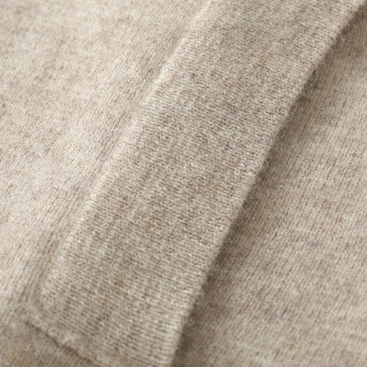 Trevoux Wool Button Cardigan