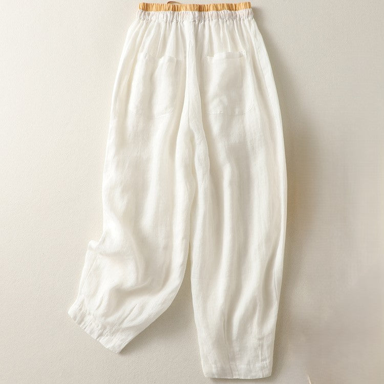 Evara Textured Harem Pants