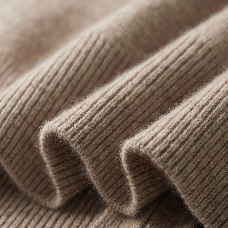 Orvien Wool Collar Cardigan