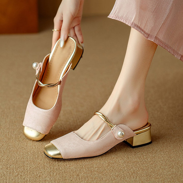 Renna Brocade Mules