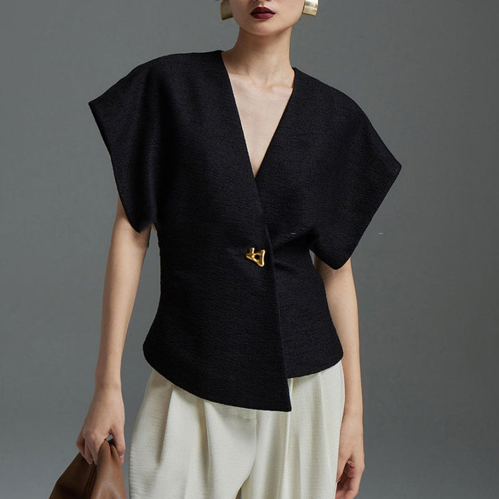 Soren Asym Blazer Vest