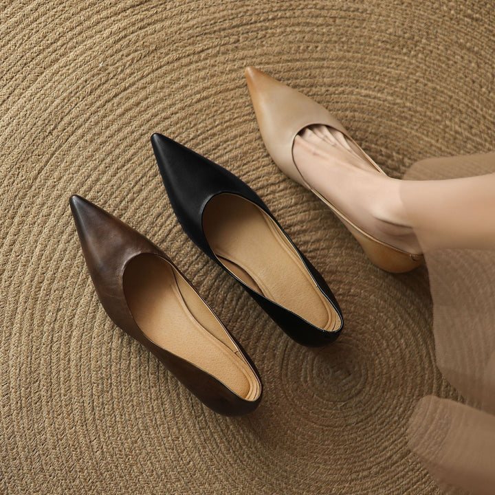 Lunera Leather Pumps