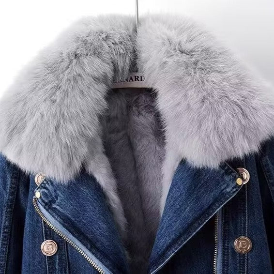 Nerine Denim Parka
