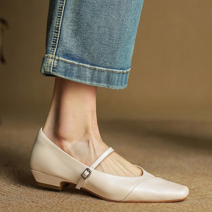 Aurette Leather Pumps
