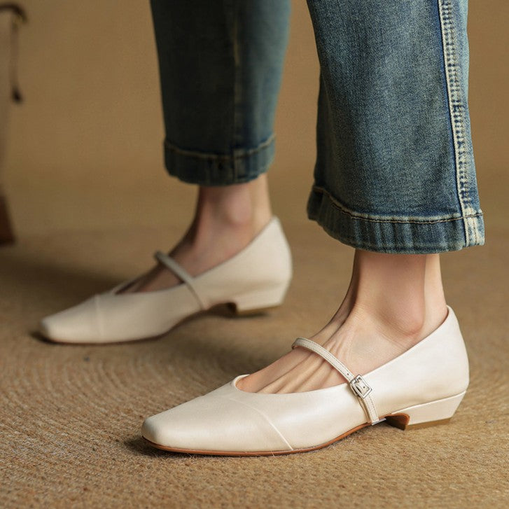 Aurette Leather Pumps