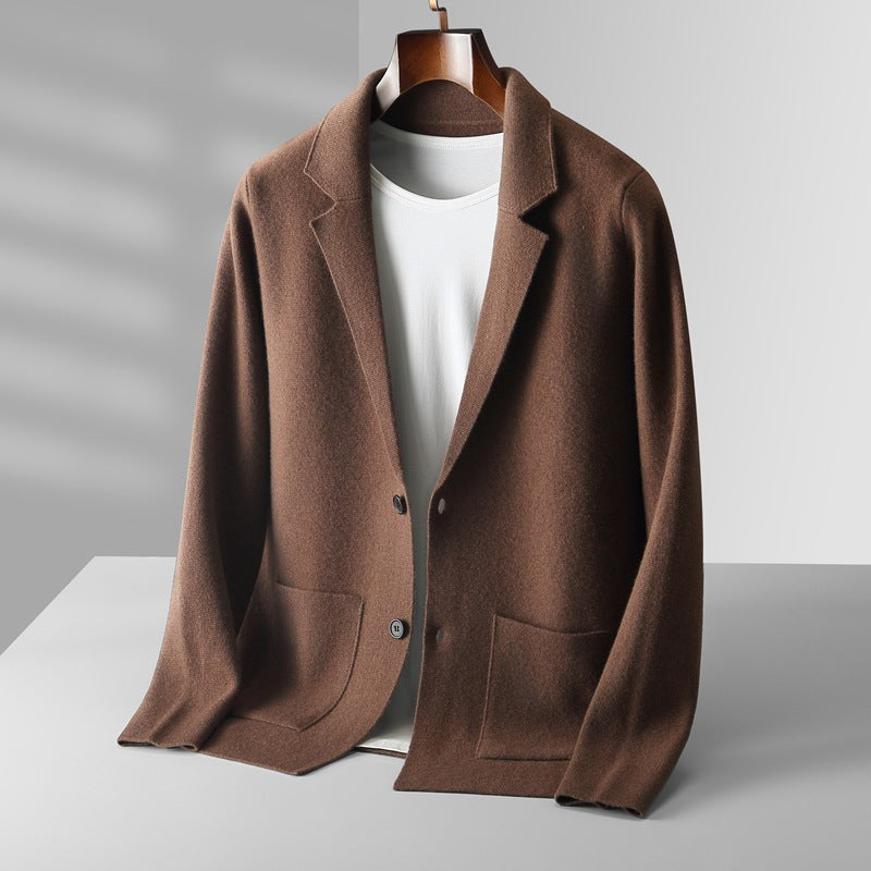 Lazaro Wool V-Neck Cardigan
