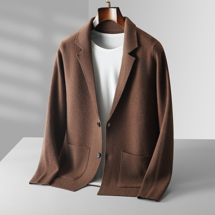 Lazaro Wool V-Neck Cardigan