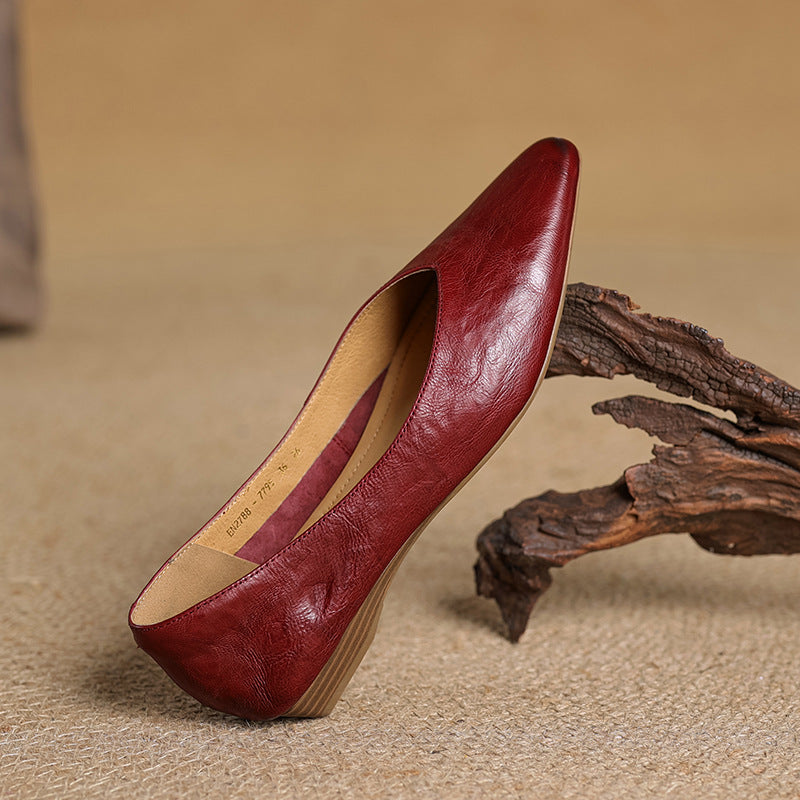 Lioren Lambskin Flats