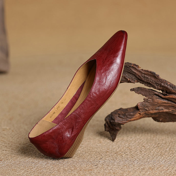 Lioren Lambskin Flats