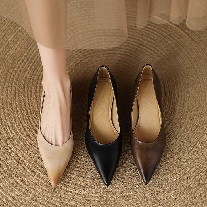 Lunera Leather Pumps