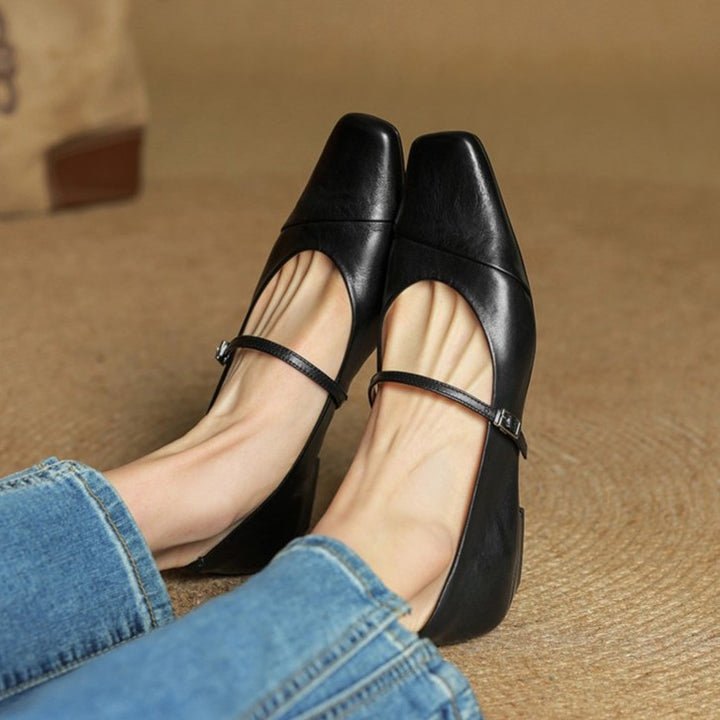 Aurette Leather Pumps