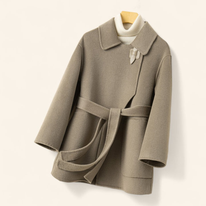 Rhéa Collared Wool Coat