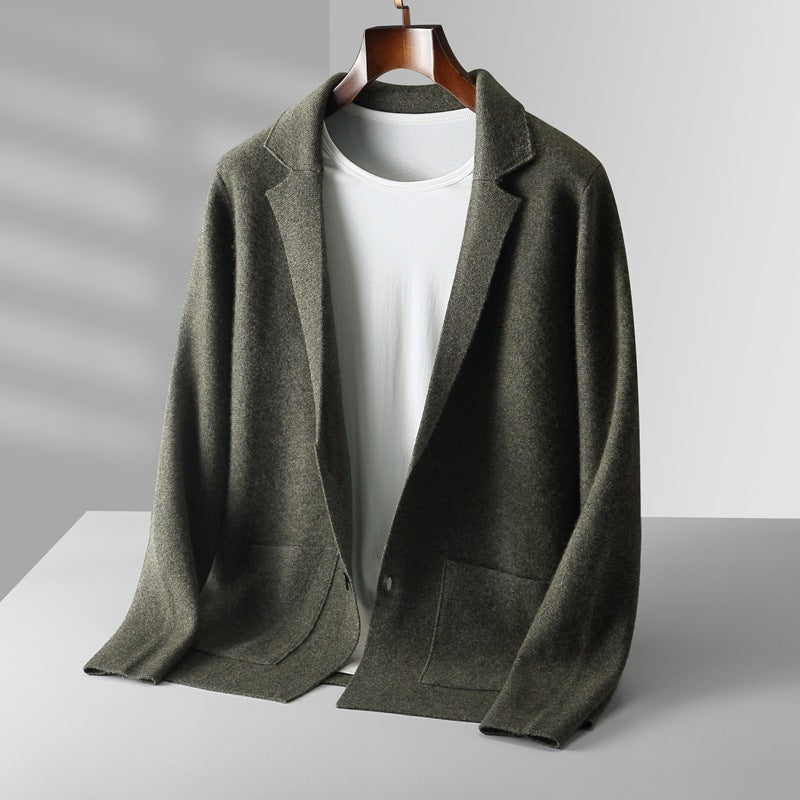 Lazaro Wool V-Neck Cardigan