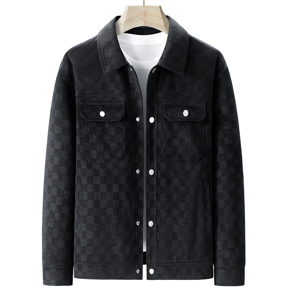 Ravell Suede Check Jacket