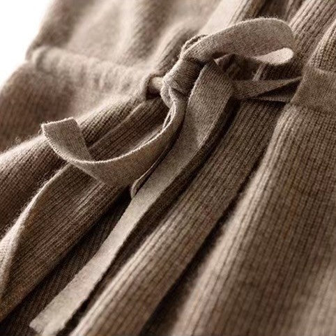 Merive Belted Wool Vest