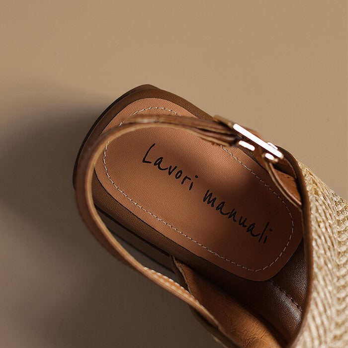 Caelis Woven Sandals