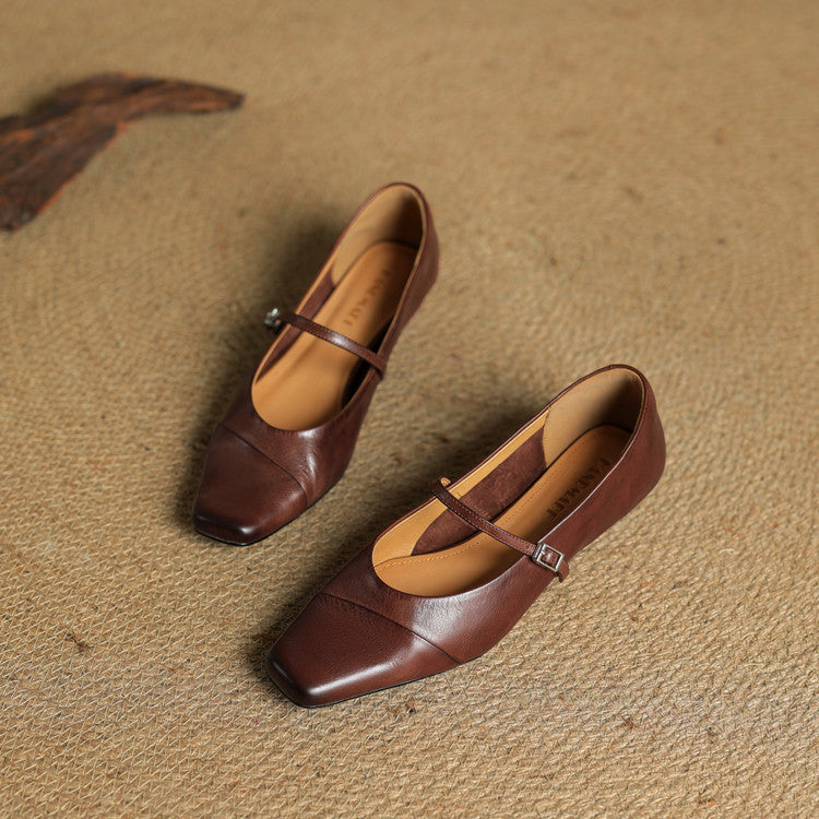 Aurette Leather Pumps