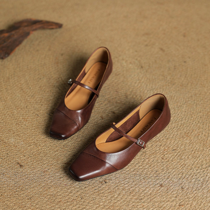 Aurette Leather Pumps