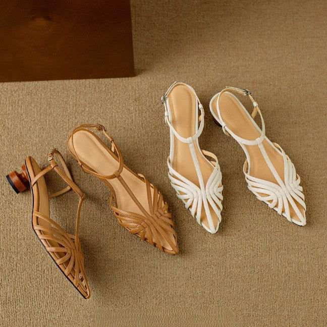 Elowen T-Strap Heels