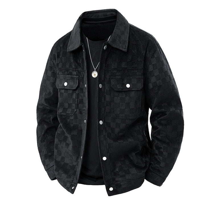 Ravell Suede Check Jacket