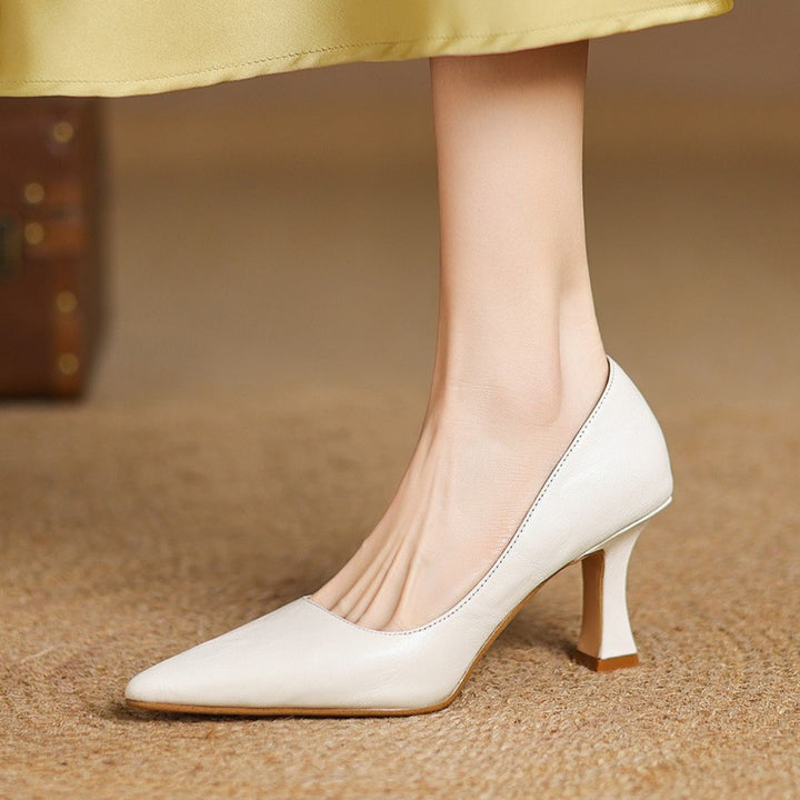 Mirelle Lambskin Heels