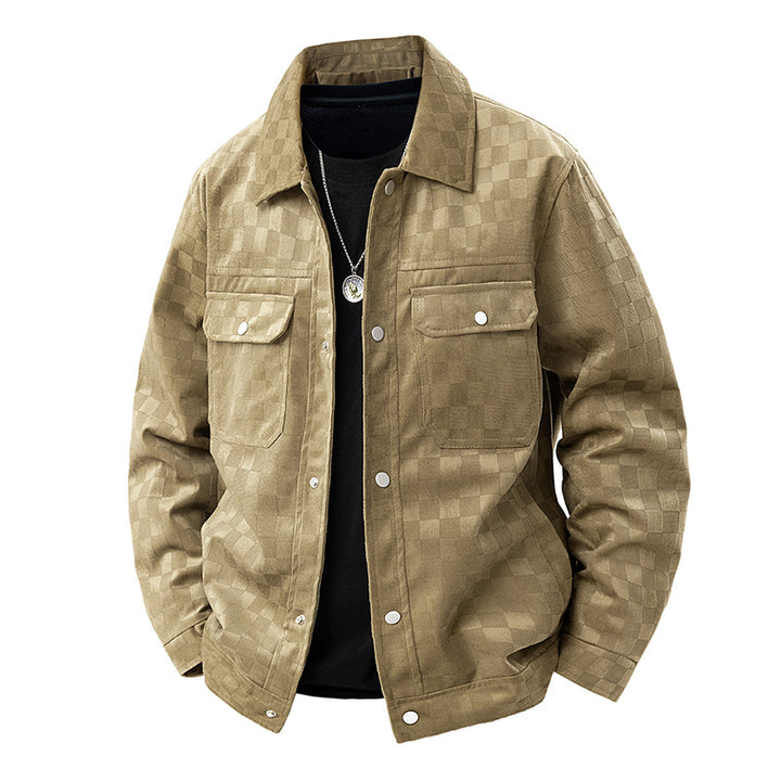 Ravell Suede Check Jacket