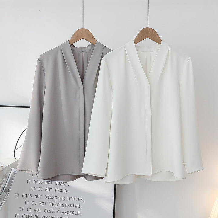 Solene V-Neck Blouse