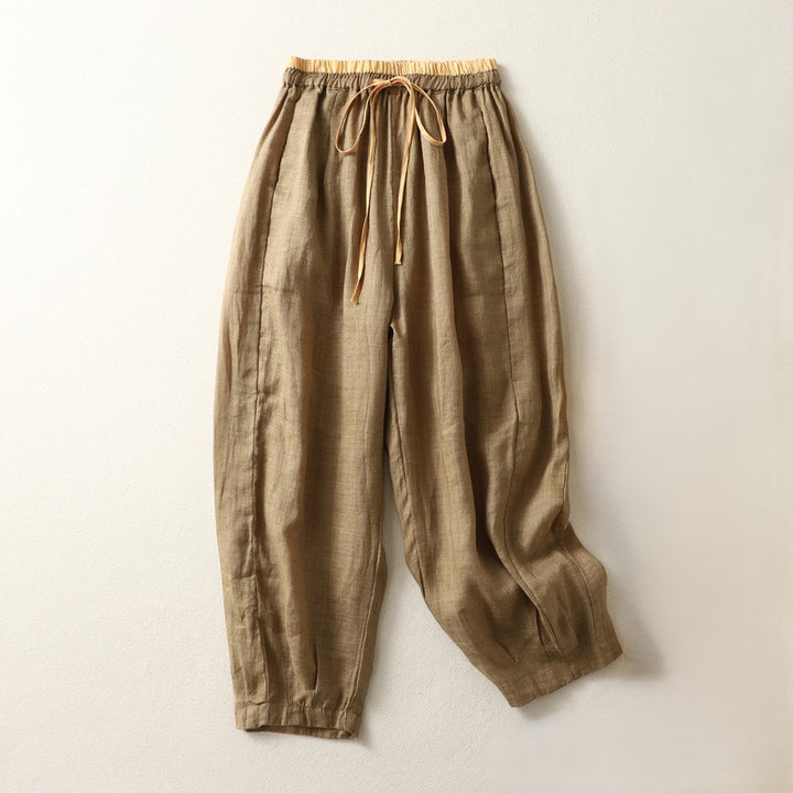 Evara Textured Harem Pants